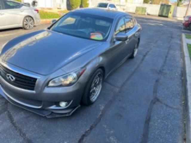 JN1BY1APXCM334913 - 2012 INFINITI M37 GRAY photo 2