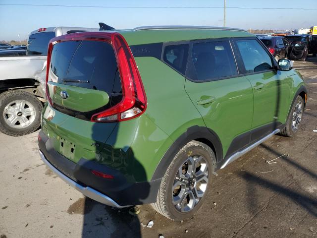 KNDJ23AU4M7138493 - 2021 KIA SOUL LX GREEN photo 4