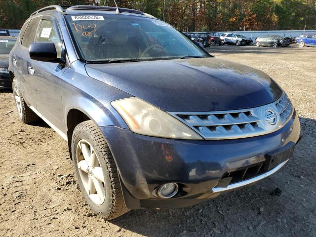 JN8AZ08W97W612227 - 2007 NISSAN MURANO BLUE photo 1