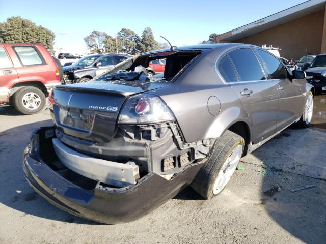 6G2EC57Y59L219030 - 2009 PONTIAC G8 GT GRAY photo 4