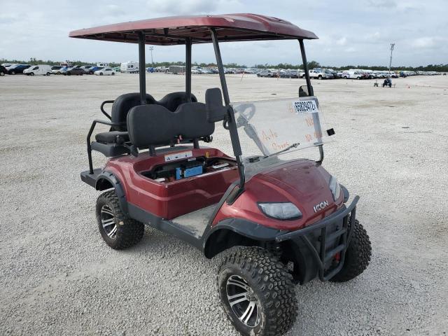 1Z94L4CA3MT551415 - 2021 ICON GOLFCART RED photo 1