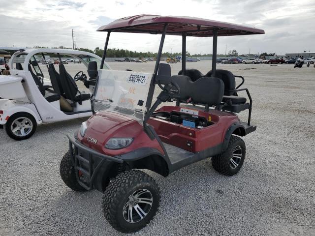 1Z94L4CA3MT551415 - 2021 ICON GOLFCART RED photo 2