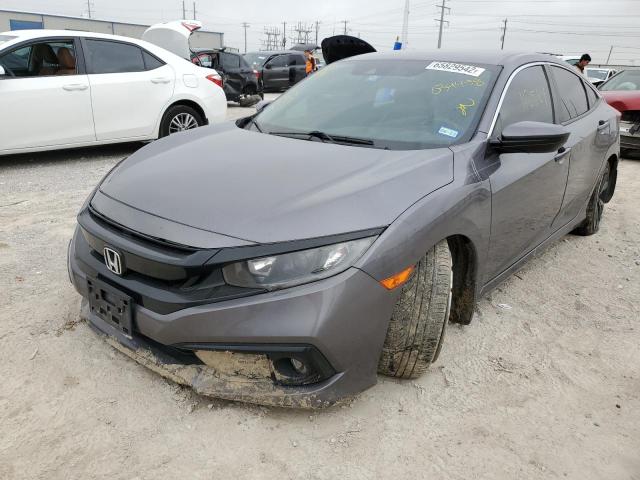 19XFC2F83KE039458 - 2019 HONDA CIVIC SPOR 灰色 照片 2