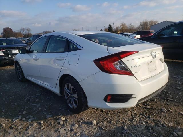 2HGFC2F57JH591717 - 2018 HONDA CIVIC LX WHITE photo 3