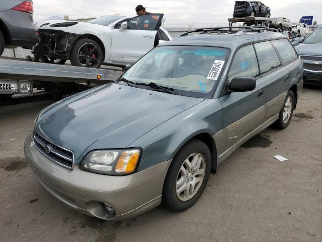 4S3BH665727614142 - 2002 SUBARU LEGACY OUT TWO TONE photo 2
