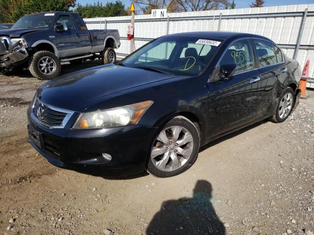 1HGCP36899A006993 - 2009 HONDA ACCORD EXL BLACK photo 2