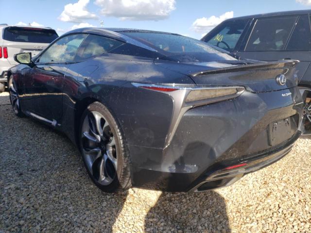 JTHHP5AY0KA006408 - 2019 LEXUS LC 500 GRAY photo 3