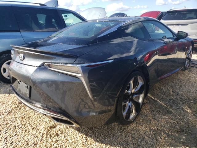 JTHHP5AY0KA006408 - 2019 LEXUS LC 500 GRAY photo 4