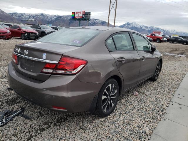 2HGFB2F95DH514905 - 2013 HONDA CIVIC EXL 灰色 照片 4