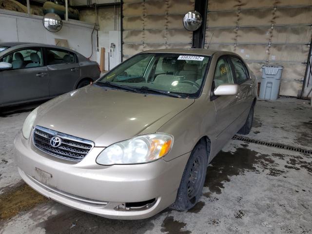 1NXBR32E77Z892707 - 2007 TOYOTA COROLLA CE BEIGE photo 2