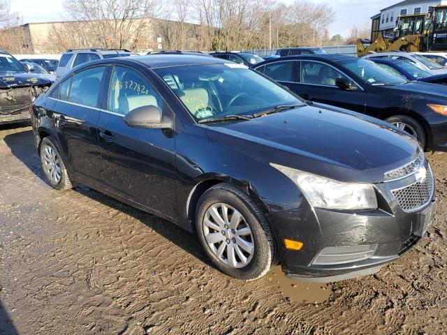 1G1PC5SH6B7113525 - 2011 CHEVROLET CRUZE BLUE photo 4