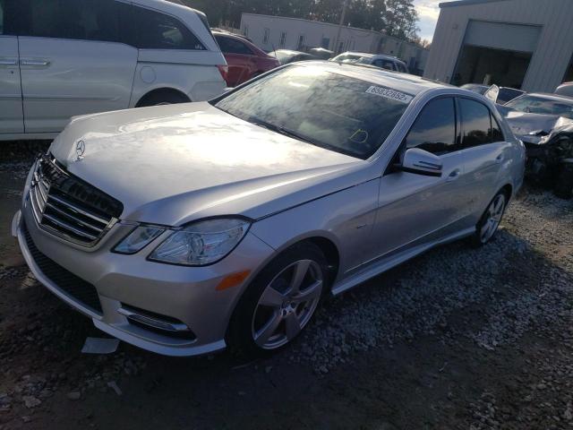 WDDHF5KB9CA593780 - 2012 MERCEDES-BENZ E 350 SILVER photo 2