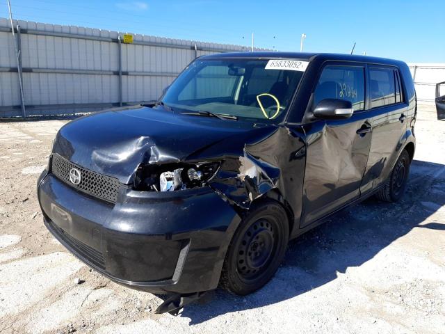 JTLKE50EX91075884 - 2009 TOYOTA SCION XB შავი ფოტო 2