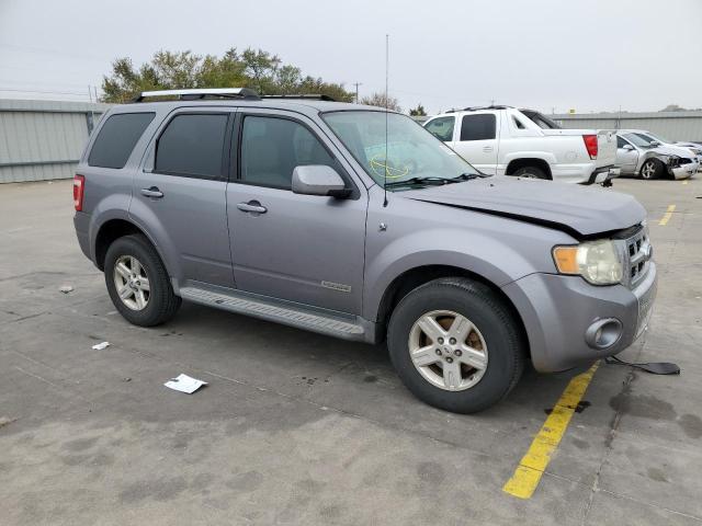 1FMCU49H68KB16526 - 2008 FORD ESCAPE HYB GRAY photo 4