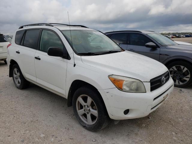 JTMZD33V086059563 - 2008 TOYOTA RAV 4 WHITE photo 1