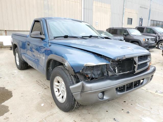 1B7FL16X42S718251 - 2002 DODGE DAKOTA BAS BLUE photo 9