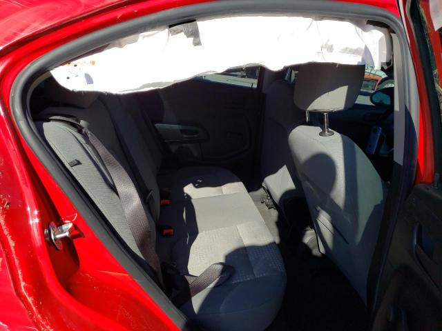 1G1JB5SH4H4121206 - 2017 CHEVROLET SONIC LS RED photo 6