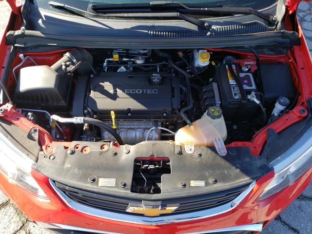 1G1JB5SH4H4121206 - 2017 CHEVROLET SONIC LS RED photo 7