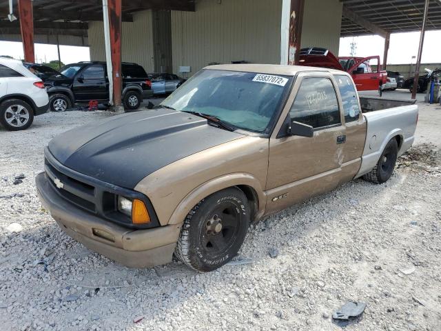 1GCCS19X4VK118724 - 1997 CHEVROLET S TRUCK S1 BEIGE photo 2