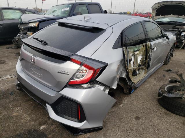 SHHFK7H94KU421173 - 2019 HONDA CIVIC SPOR 银色 照片 4