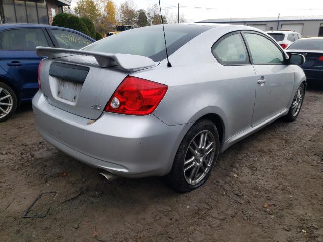 JTKDE177350033649 - 2005 SCION TC SILVER photo 4