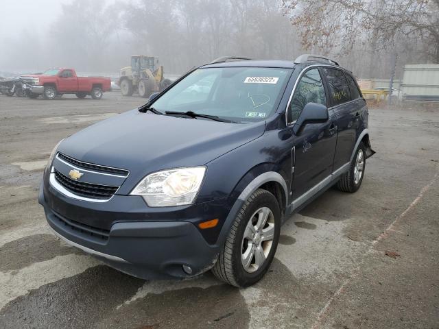 3GNAL2EK7ES662845 - 2014 CHEVROLET CAPTIVA LS 蓝色 照片 2