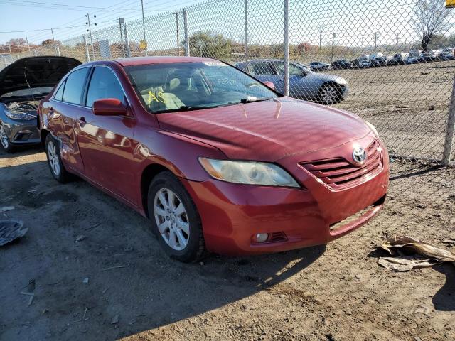4T1BE46K07U543499 - 2007 TOYOTA CAMRY CE RED photo 1