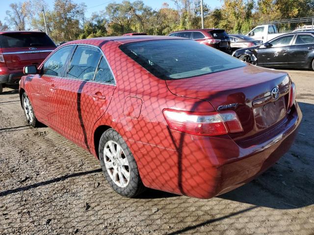 4T1BE46K07U543499 - 2007 TOYOTA CAMRY CE RED photo 3