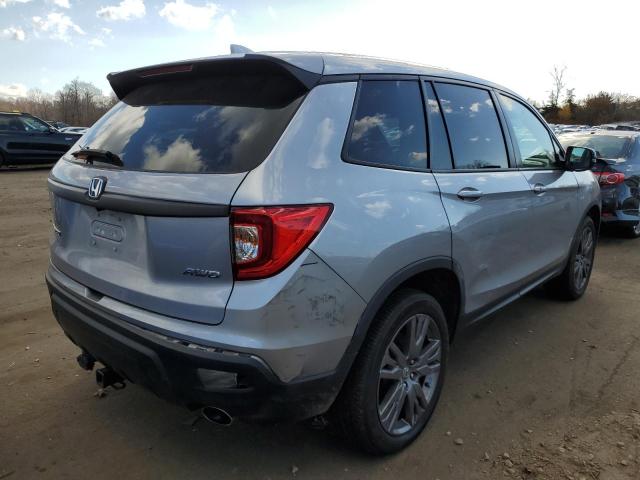 5FNYF8H54KB029361 - 2019 HONDA PASSPORT E 银色 照片 4