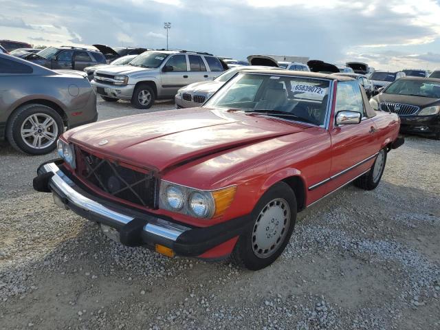 WDBBA48D3HA067121 - 1987 MERCEDES-BENZ 560 SL UNKNOWN - NOT OK FOR INV. photo 2