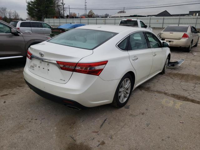 4T1BK1EB7FU187768 - 2015 TOYOTA AVALON XLE WHITE photo 4