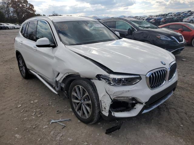 5UXTR9C57KLP94395 - 2019 BMW X3 XDRIVE3 WHITE photo 1