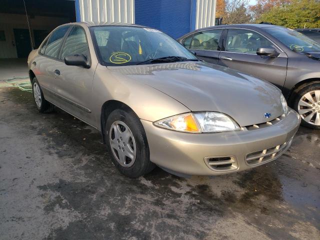 1G1JF524327230991 - 2002 CHEVROLET CAVALIER L BEIGE photo 1