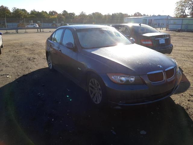 WBAVC73517KP34039 - 2007 BMW 3 SERIES GRAY photo 1