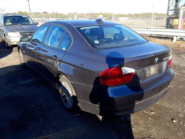 WBAVC73517KP34039 - 2007 BMW 3 SERIES Boz foto 3