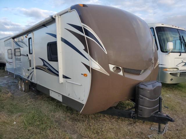 4YDT29823DB451156 - 2013 KEYSTONE OUTBACK WHITE photo 1