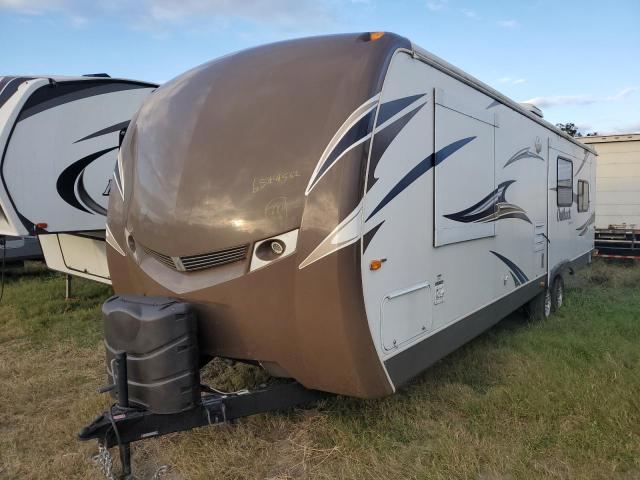 4YDT29823DB451156 - 2013 KEYSTONE OUTBACK WHITE photo 2