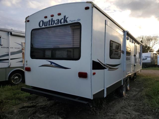 4YDT29823DB451156 - 2013 KEYSTONE OUTBACK WHITE photo 4