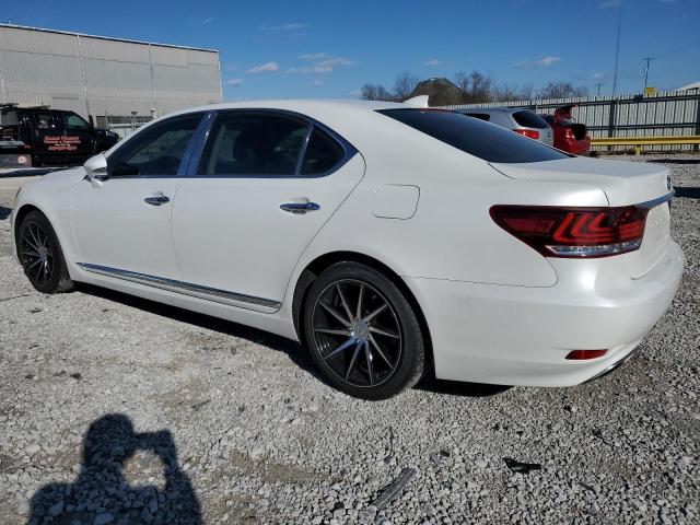 JTHGL5EF3E5053204 - 2014 LEXUS LS 460L WHITE photo 2