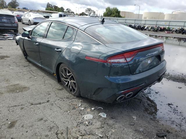 KNAE35LD7N6115933 - 2022 KIA STINGER GT BLUE photo 3