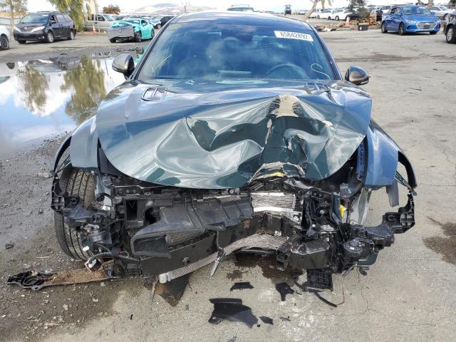 KNAE35LD7N6115933 - 2022 KIA STINGER GT BLUE photo 9