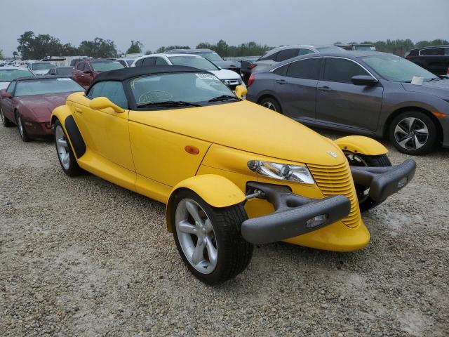 1P3EW65G6XV500786 - 1999 PLYMOUTH PROWLER YELLOW photo 1