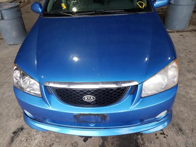 KNAFE161065323152 - 2006 KIA SPECTRA5 BLUE photo 9