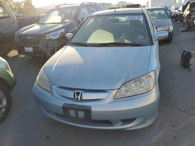 JHMES96674S022151 - 2004 HONDA CIVIC HYBR SILVER photo 5