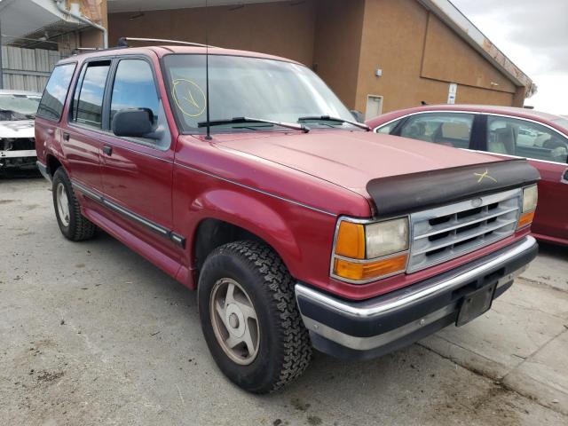 1FMDU34X5PUA51510 - 1993 FORD EXPLORER BURGUNDY photo 1