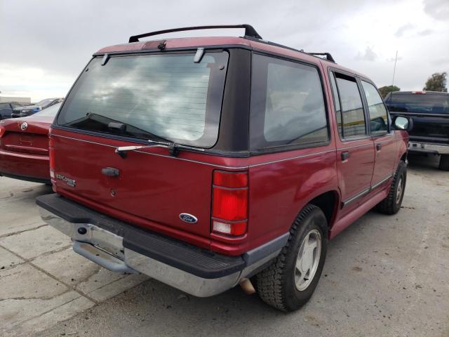 1FMDU34X5PUA51510 - 1993 FORD EXPLORER BURGUNDY photo 4