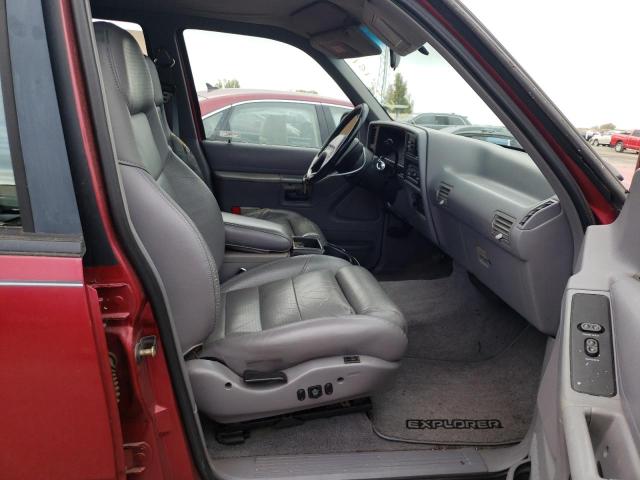 1FMDU34X5PUA51510 - 1993 FORD EXPLORER BURGUNDY photo 5