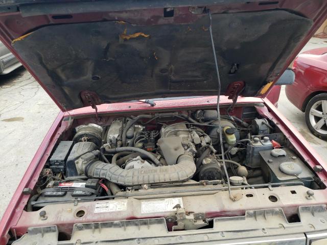 1FMDU34X5PUA51510 - 1993 FORD EXPLORER BURGUNDY photo 7
