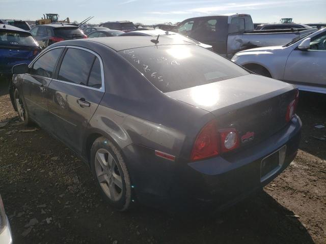 1G1ZB5EB4AF232522 - 2010 CHEVROLET MALIBU LS CHARCOAL photo 2