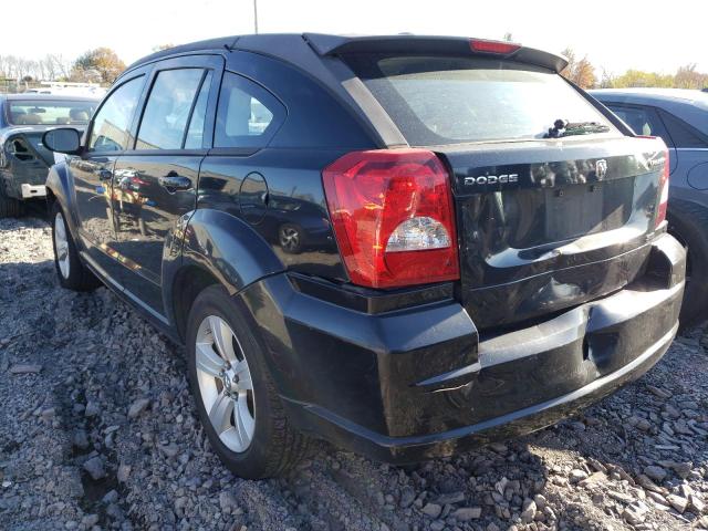 1B3CB4HA8AD607139 - 2010 DODGE CALIBER SX BLACK photo 3